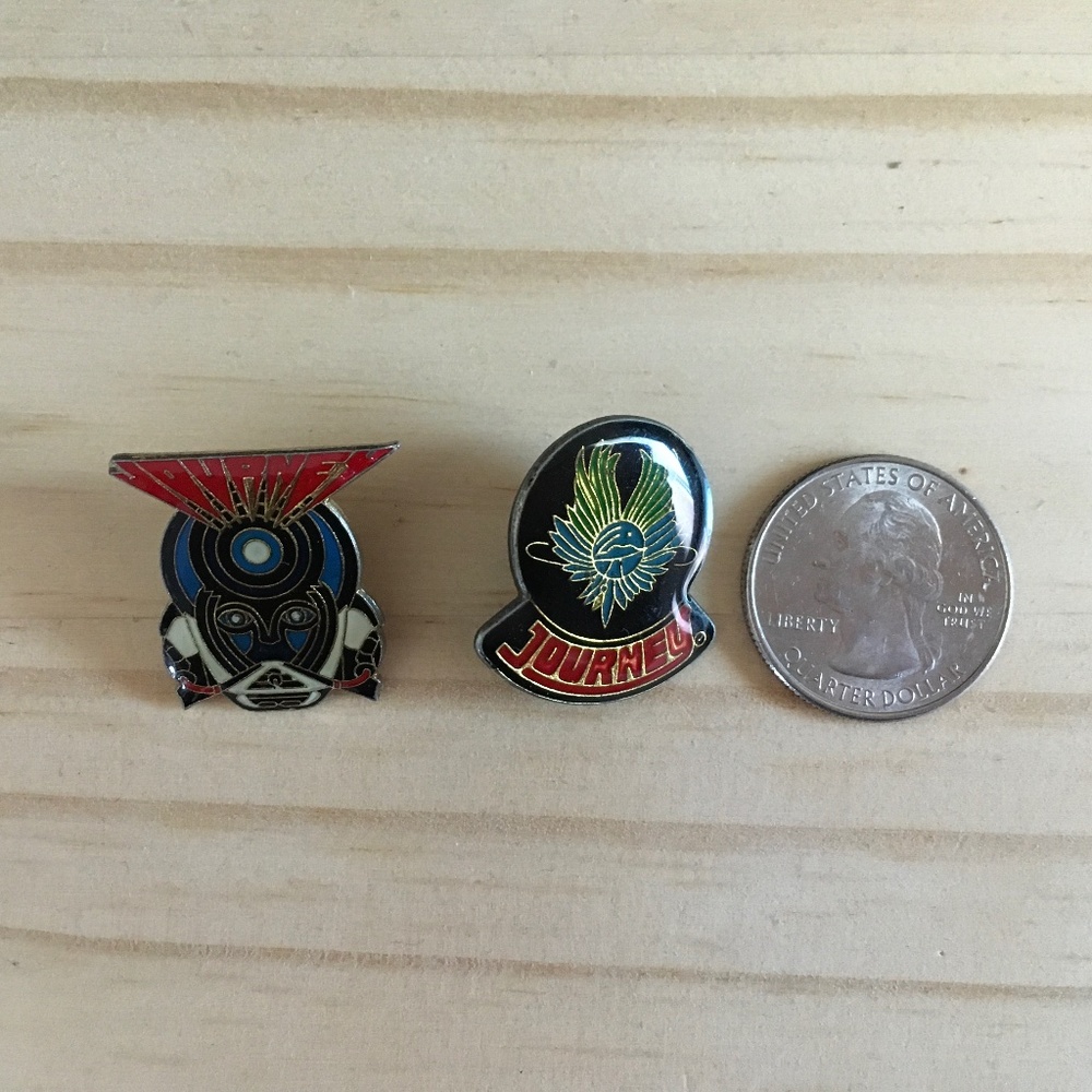 Vintage Journey pins